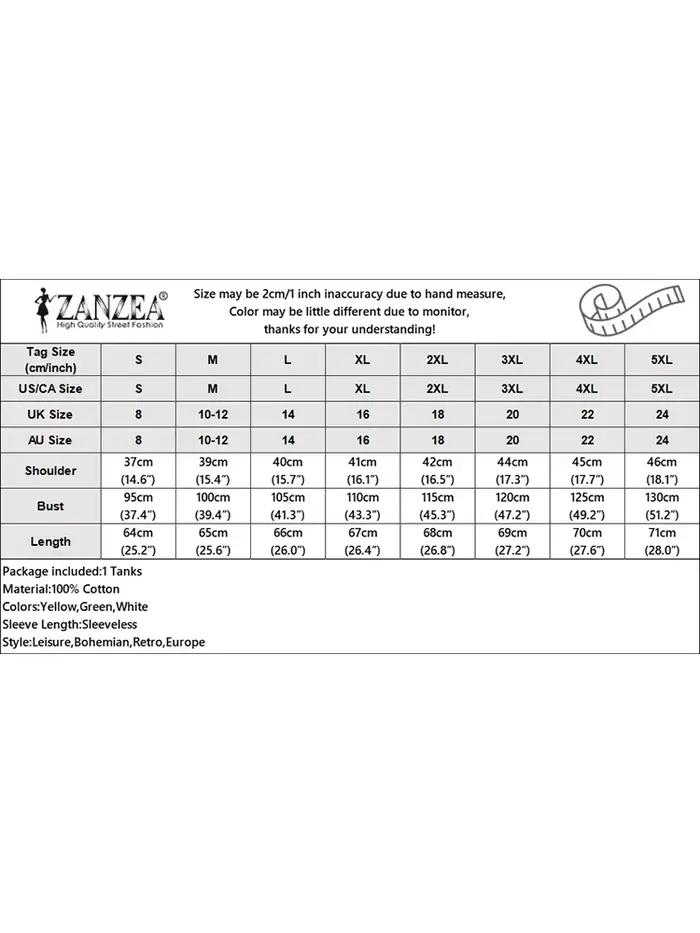 ZANZEA femmes été débardeurs mode sans manches Blouse élégant coton Camis Vintage solide chemise décontracté vacances t-shirts plage tunique