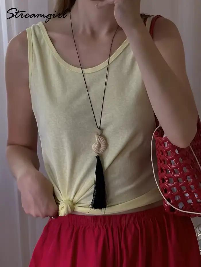 Streamgirl – débardeur en coton pour femmes