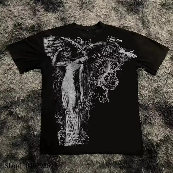 T-shirt gothique style Southpole 100% coton