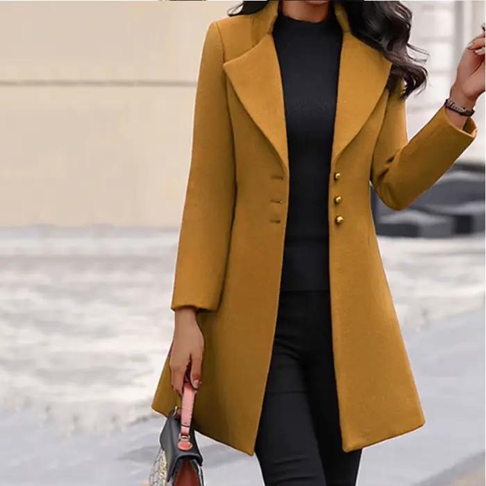 Manteau en laine pour femmes