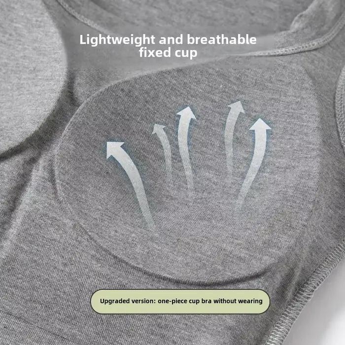 Débardeur de soutien-gorge intégré sans couture pour femmes, décoration de ligne lumineuse, élasthanne et viscose, débardeurs sportifs pour toutes les saisons et occasions sociales