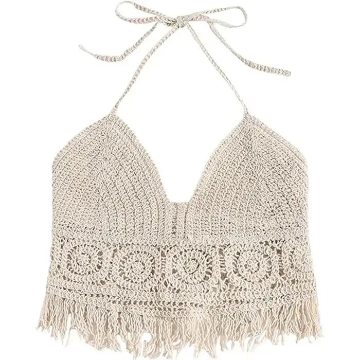 Sous-vêtements Boho à franges pour femmes