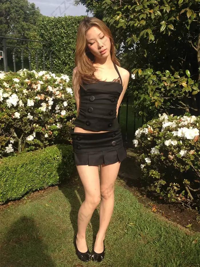 Haut Camisole Chic Femme Polyester Dentelle Y2K Coupe Slimmante Occasions Spéciales Sorties Soirées Concerts Festivals