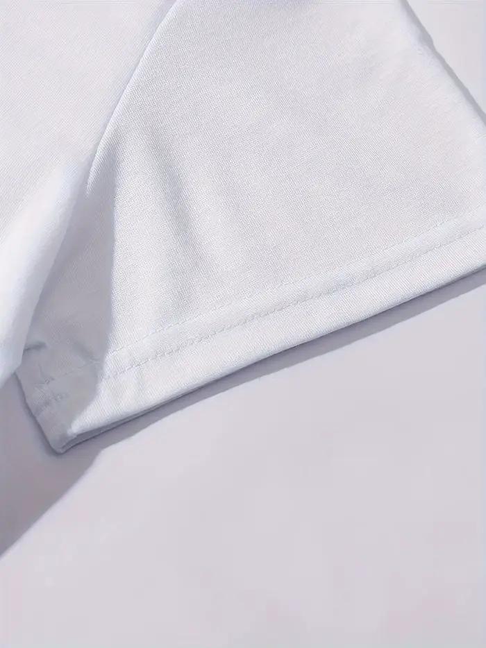 Paris femmes imprimé T-shirt fille à manches courtes col rond haut décontracté pour l'été et le printemps