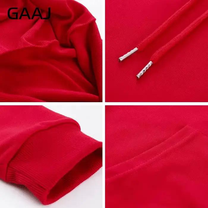 Sweat à capuche GAAJ 260 g avec épaules tombantes