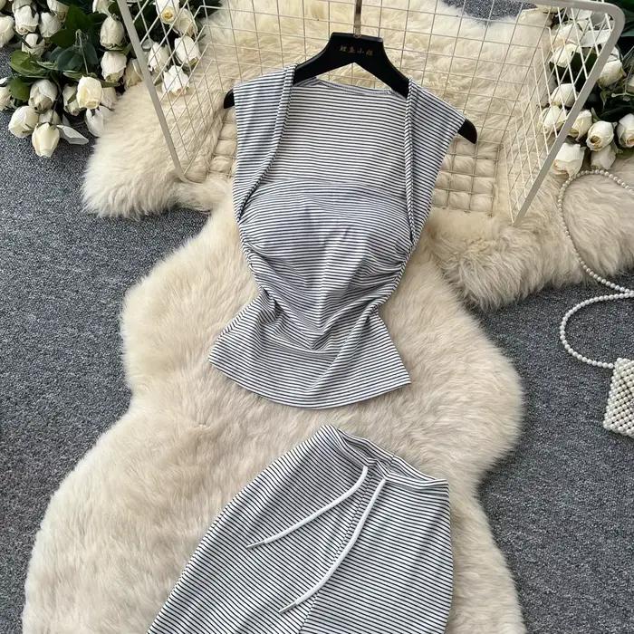 Ensemble pantalon femme deux pièces
