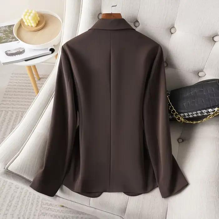 Blazer marron pour femmes