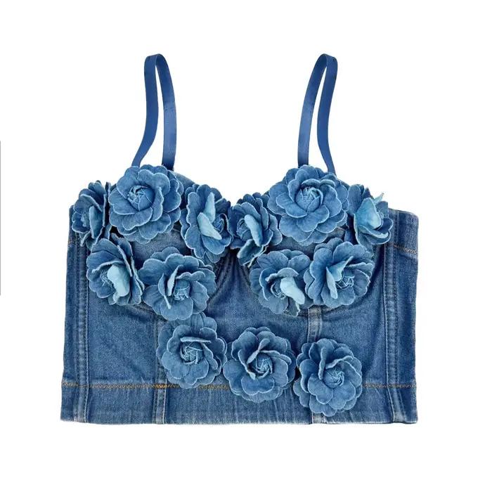 Débardeur en Denim pour femmes