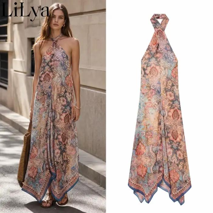 Robe longue d'été 2026 pour femme