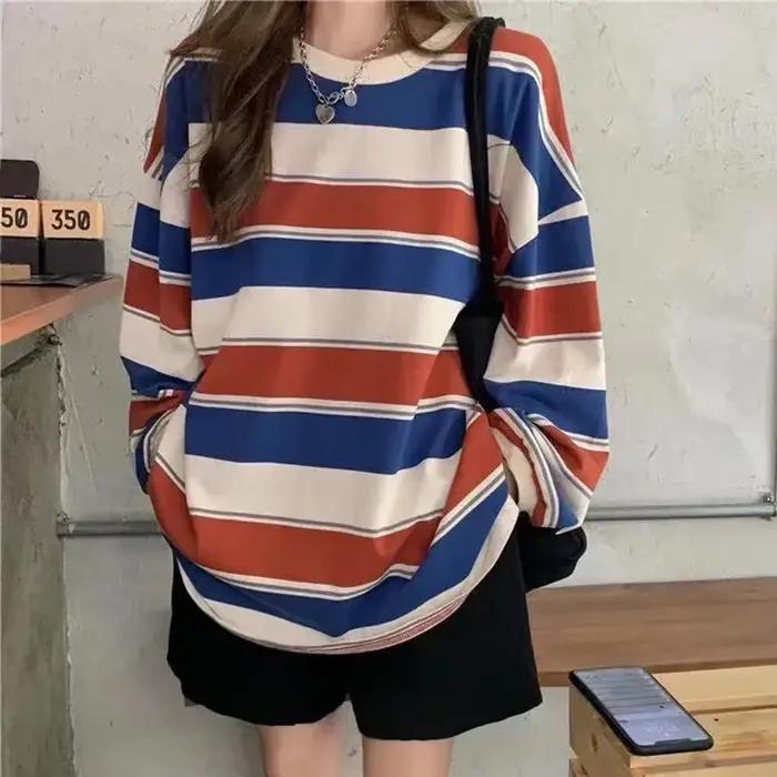 Sweat-shirt ZYNCUE en polyester rétro et décontracté pour femmes, grandes tailles, occassions spéciales et quotidienne