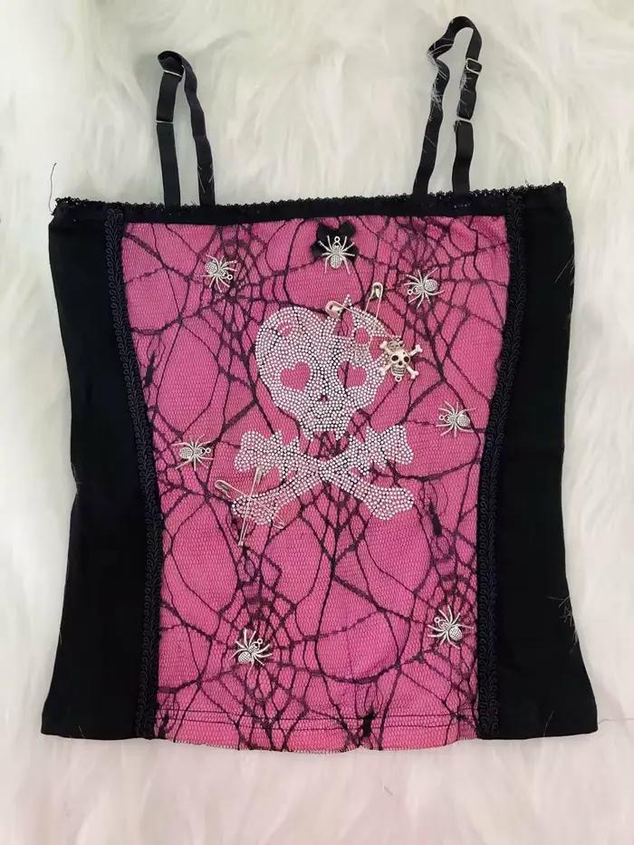 Corset en toile d'araignée gothique