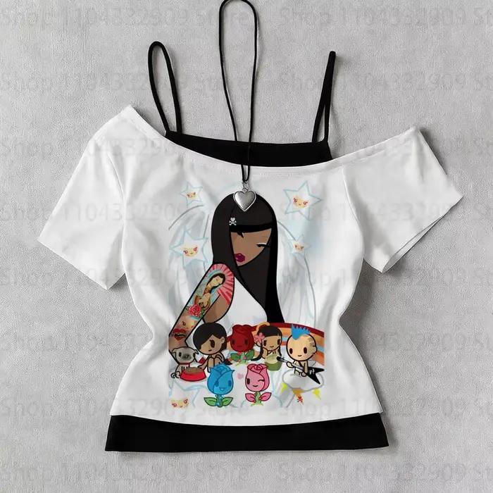 T-shirts Emo pour filles