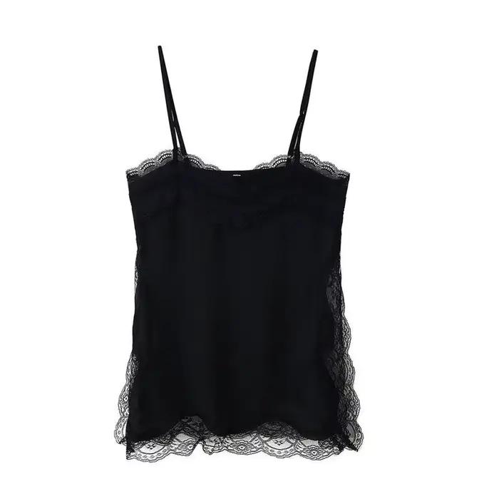 Cape à col roulé noir pour femmes, haut élégant, couleur unie, manches courtes, cintré à la taille,