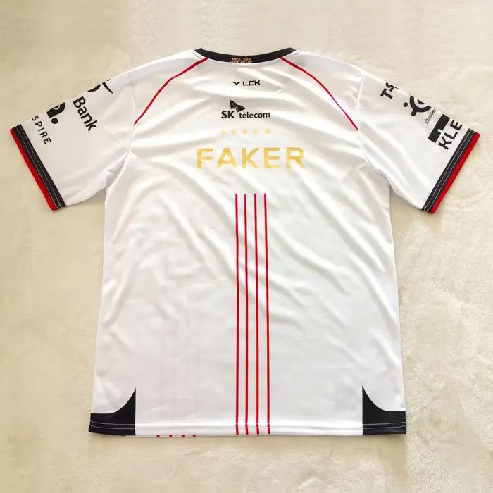 Maillot de l'équipe commémorative cinq étoiles du Championnat T1 2026 – Maillot des Finales Mondiale