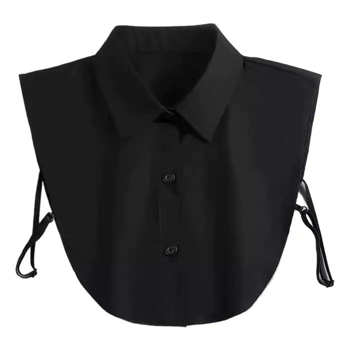 Demi-chemises classiques à Faux col, chemisier à col Dickey détachable, demi-chemises détachables po