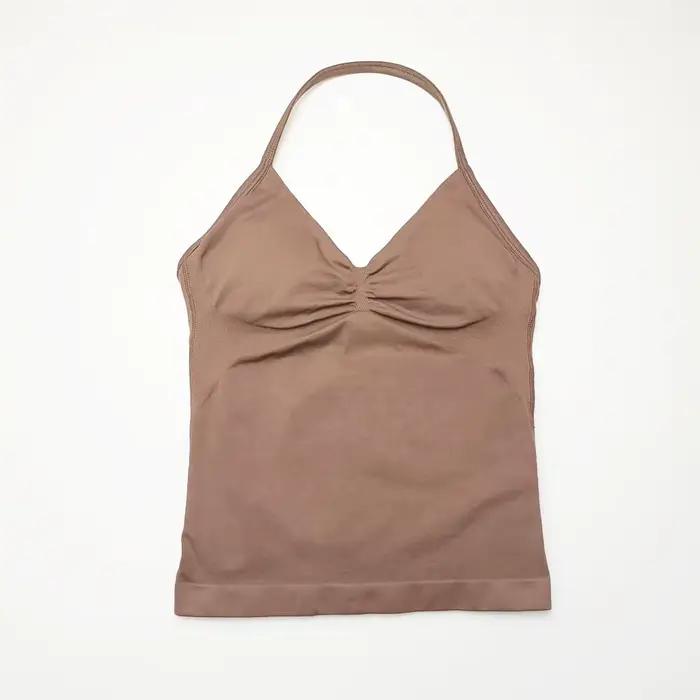 NCLAGEN Impact palangre haut à bretelles sport Yoga gilet femmes Fitness débardeur gymnase beau dos