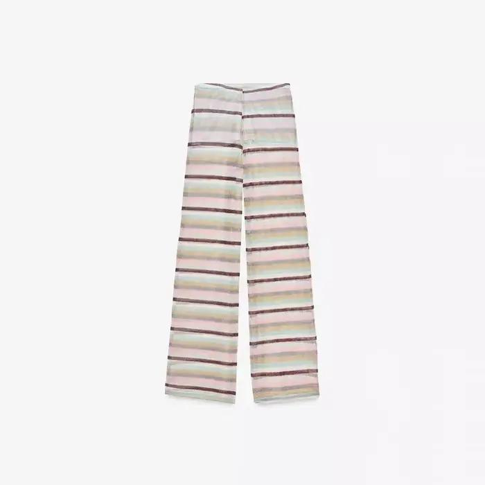 Ensemble débardeur et pantalon à volants à pois pour femmes, col licou, dos nu, gilet Slim, pantalon