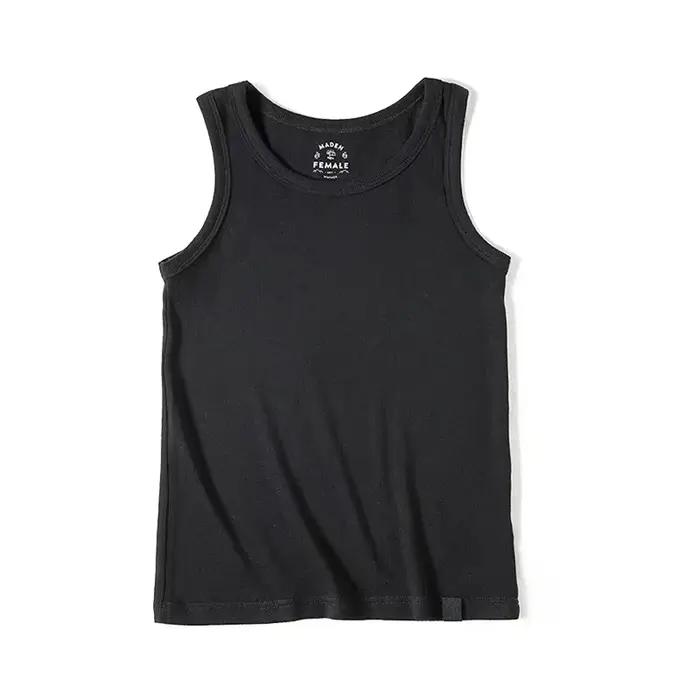 Débardeur Tricoté d'Été Maden pour Femme Couleur Unie Casual Sportif Coupe Slim Haut d'Extérieur