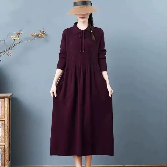 Robe pull femme automne-hiver 2026