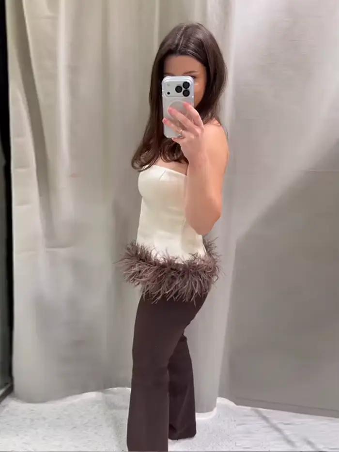 Sexy gland haut à licou femmes mode sans manches dos nu Camisole solide Long gilet femme 2025 hiver printemps Chic
