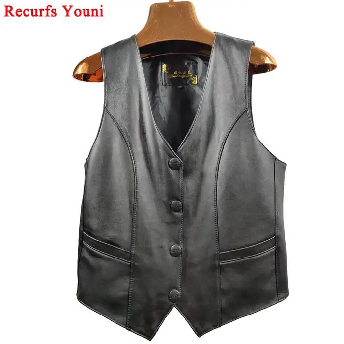 Gilet en peau de mouton pour femme