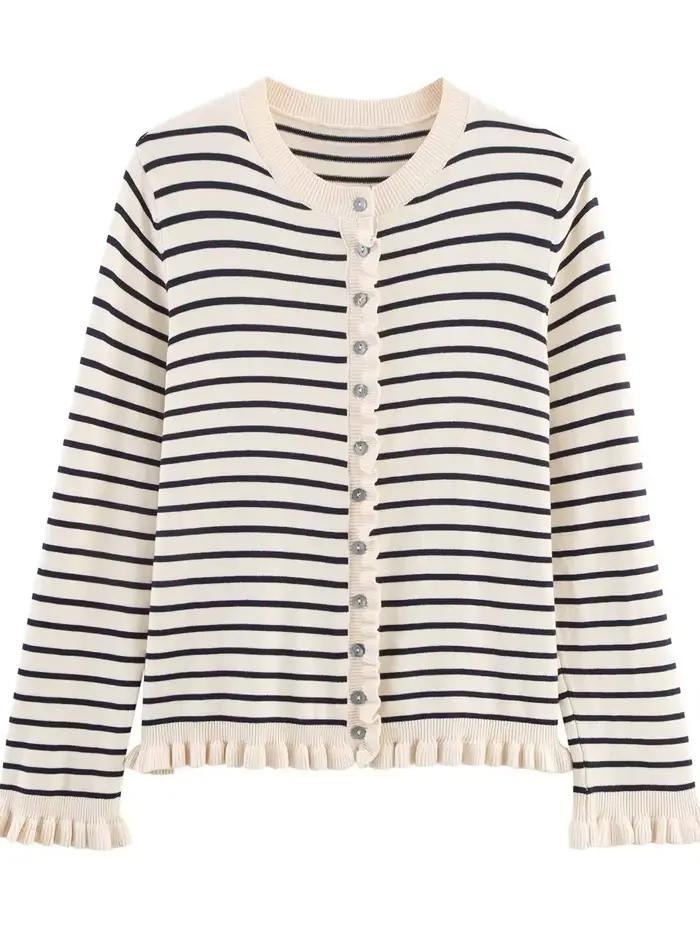 Cardigans en tricot polyvalents pour femme