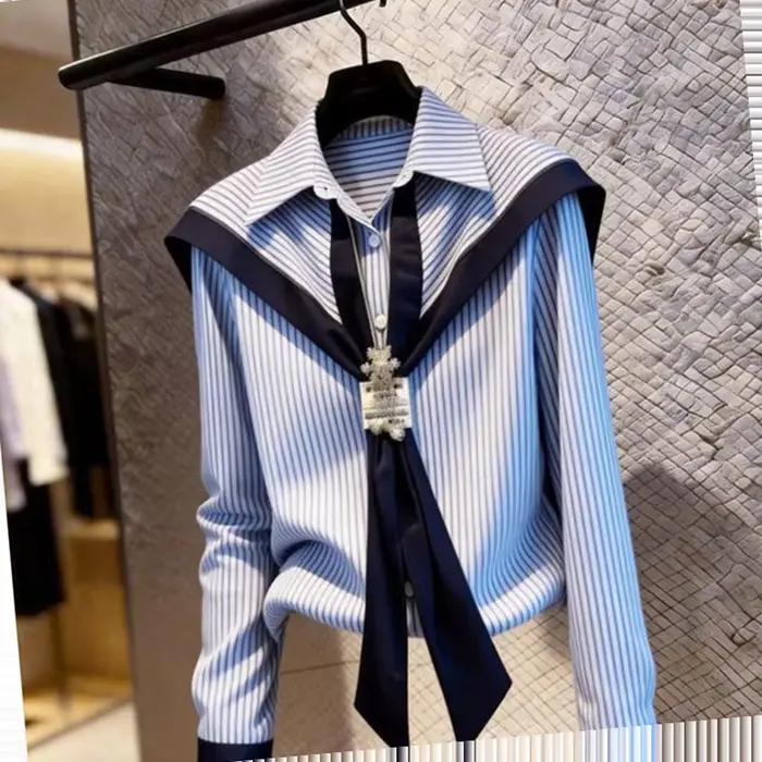 Haut à manches longues élégant et unique pour femme