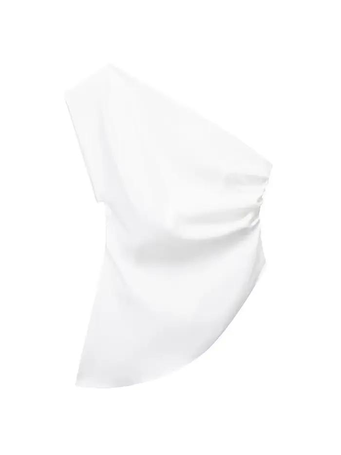 T-shirt asymétrique pour femmes