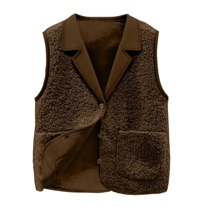Gilet polaire Sherpa pour femmes