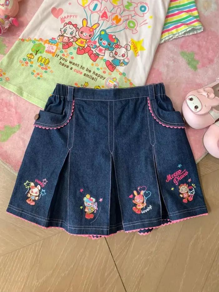 Tshirt manga dessin anime japonais Mp Jojifuku en coton pour filles style y2k confortable été junior filles occasions spéciales