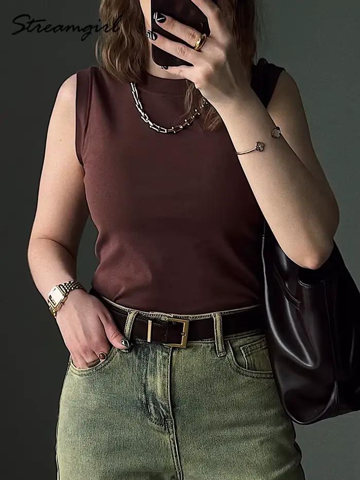 Débardeurs Streamgirl rouges pour femmes
