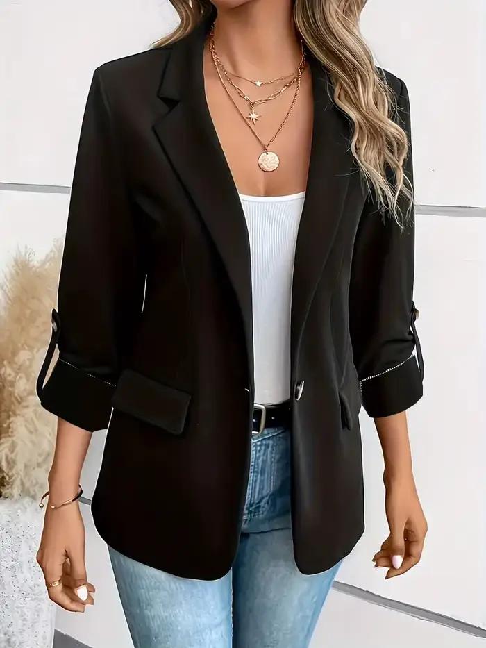 Blazer à manches longues pour femmes