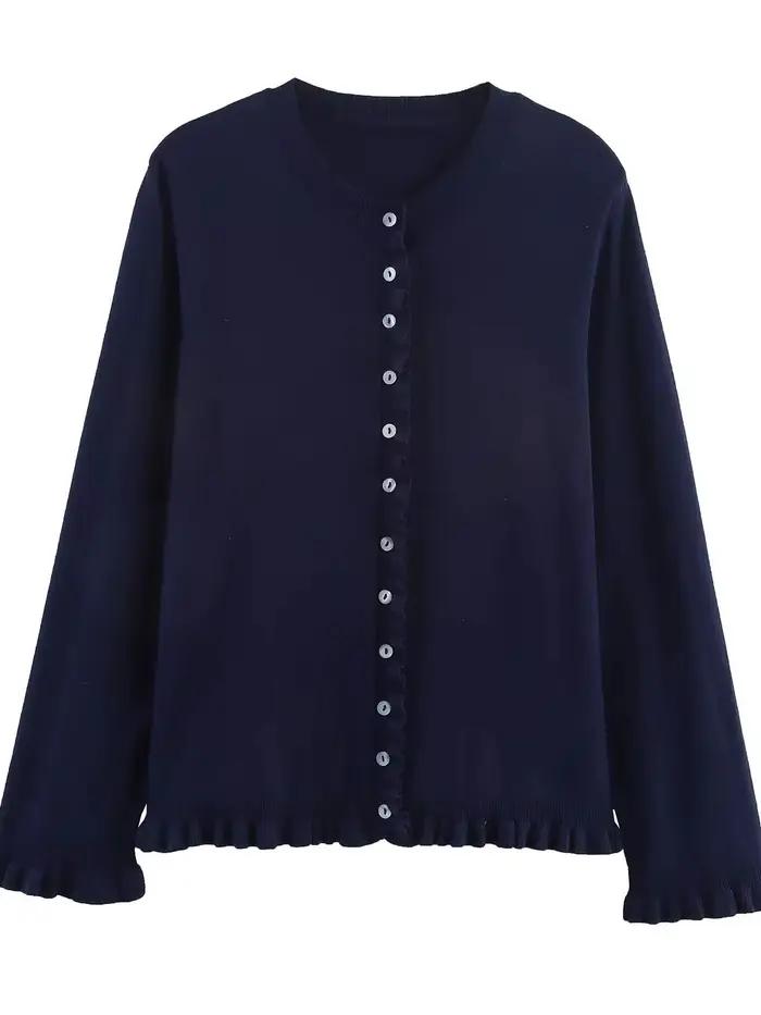 Cardigans en tricot polyvalents pour femme