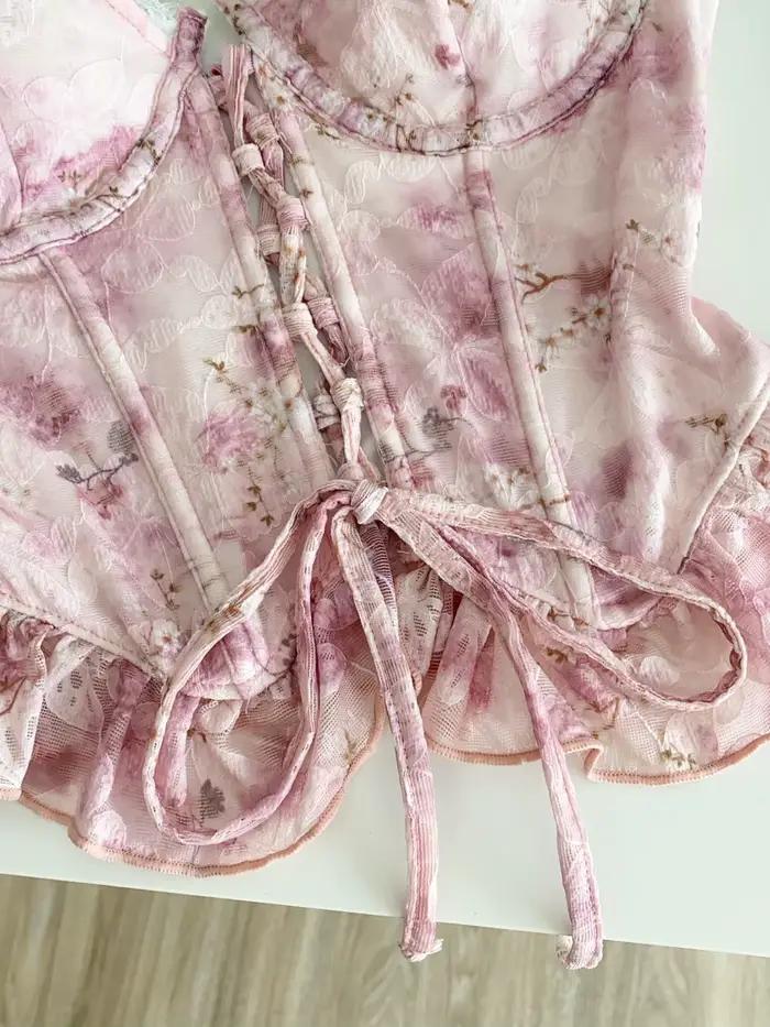 Débardeur Sexy sans manches avec cordon de serrage épissé
