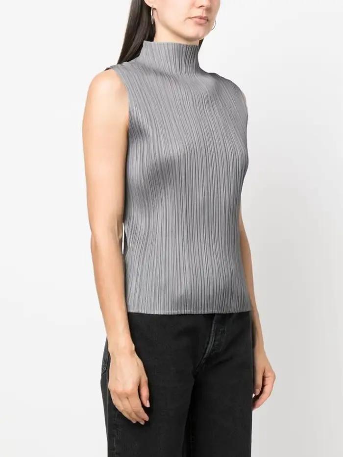 Débardeur plissé Miyake Pleats Please pour femme