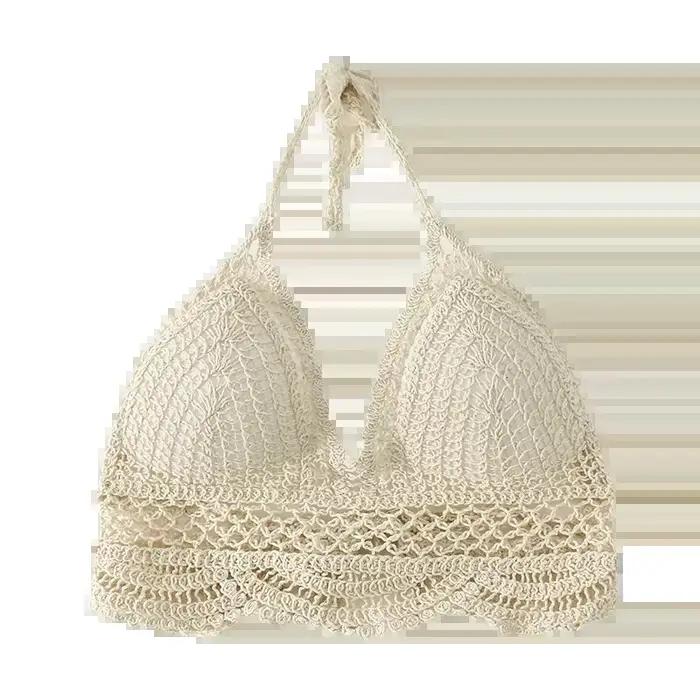 Femme haut sexy Crochet débardeurs femmes Corset