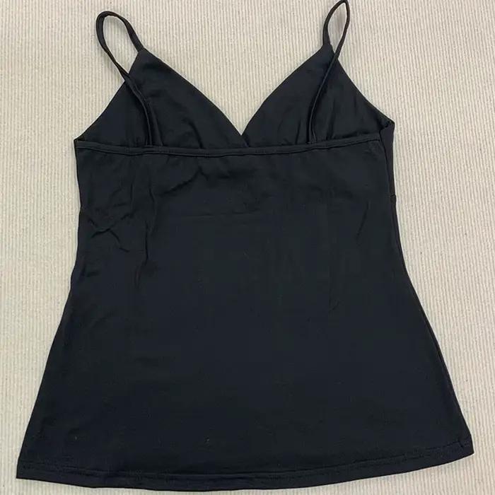 Camisole esthétique vintage à imprimé floral avec strass décoratifs