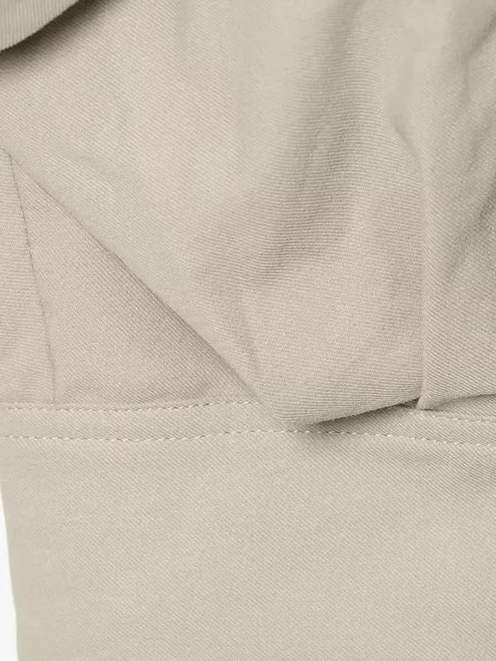 Veste courte à capuche zippée pour femme