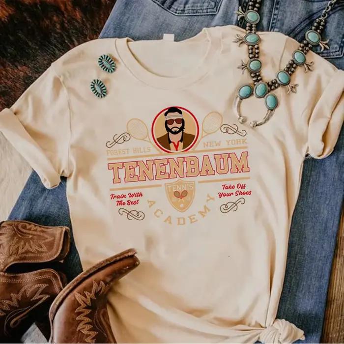 Wes Anderson haut femmes streetwear haut fille drôle anime graphique vêtements