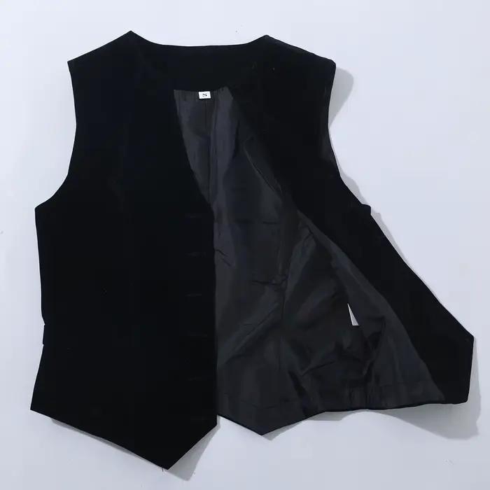 Gilet en velours Vintage pour femmes