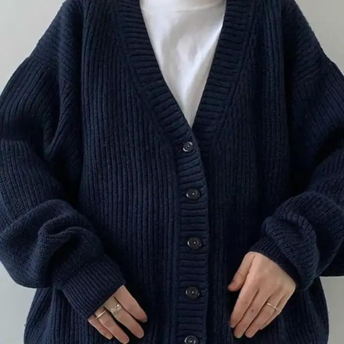 Pull bleu marine pour femme