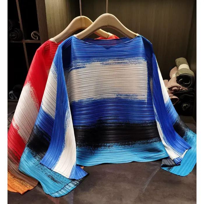 Haut plissé Miyake Printemps-Été 2026 Nouvelle Collection