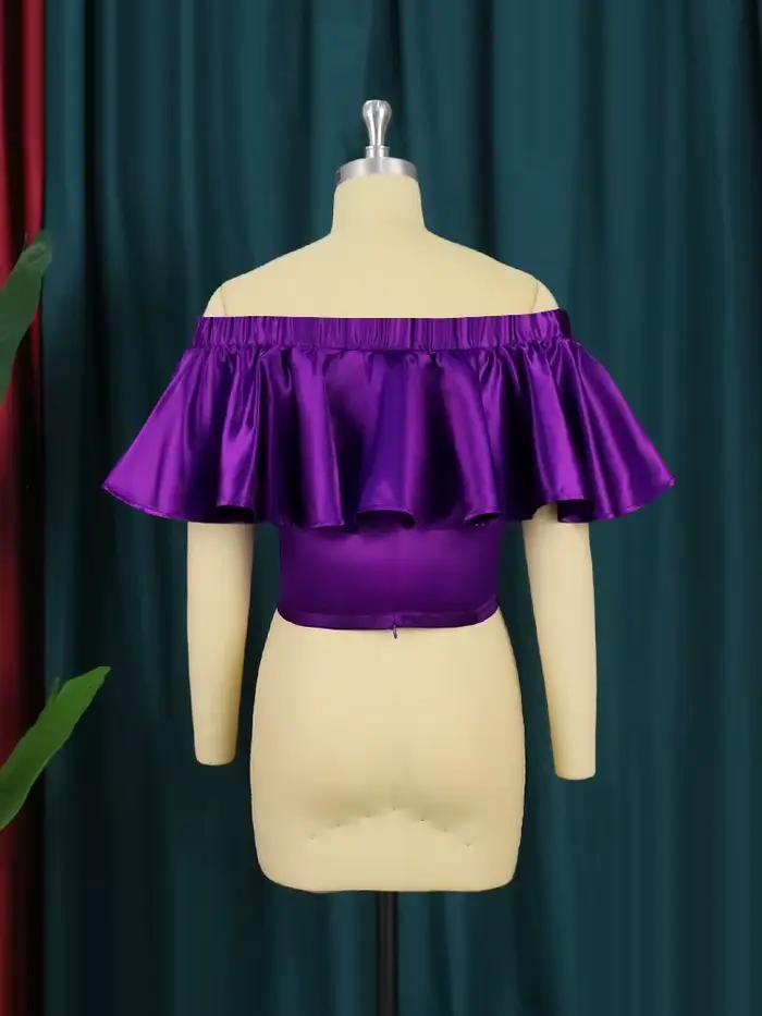 Pull à épaules dénudées pour femme
