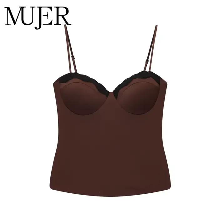 MUJER dentelle haut Corset femme Sexy Camisole