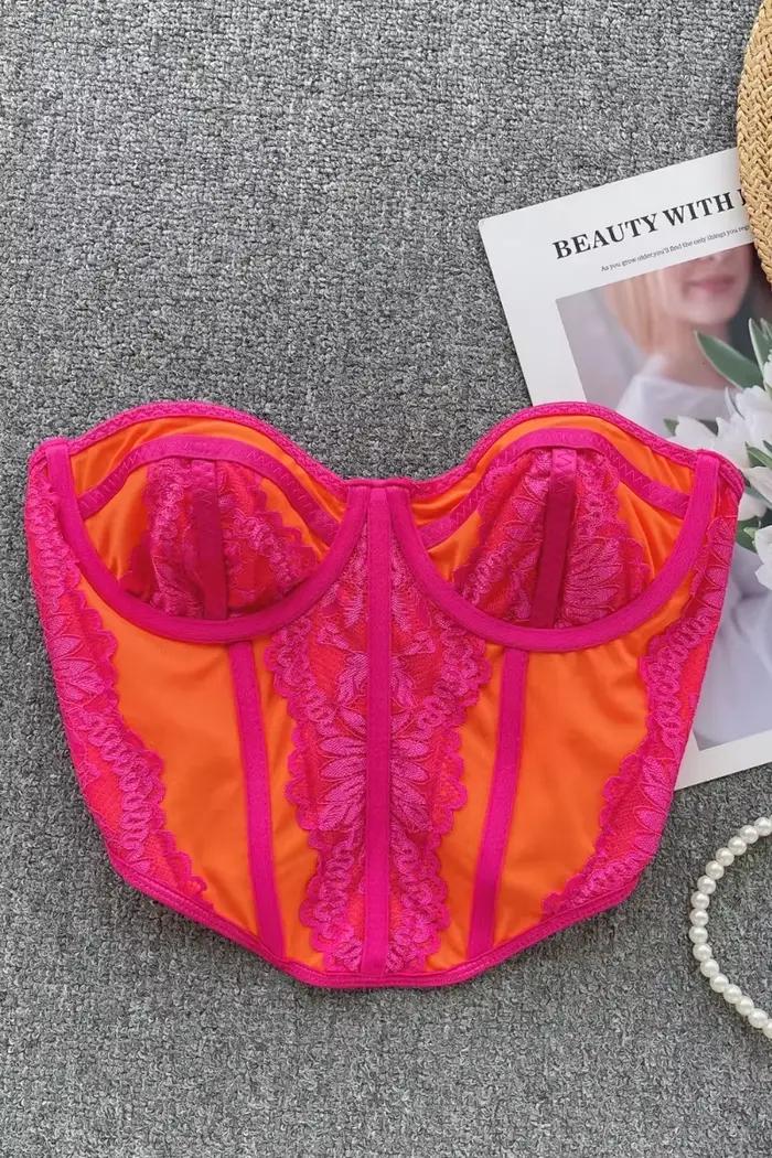 Haut court Dancing JL Ants en coton polyester rayé pour femmes, chic sans bretelles, occassions spéciales et tenues quotidiennes