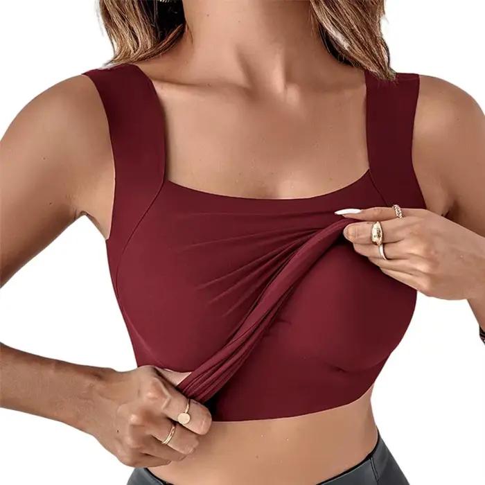 Hauts pour femmes à effet deux pièces