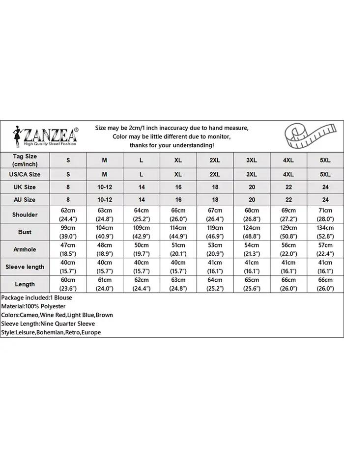 2025 printemps automne Blouse ZANZEA décontracté col rond à manches longues Chemise femmes tunique hauts solide Chemise ample femme OL travail Blusas