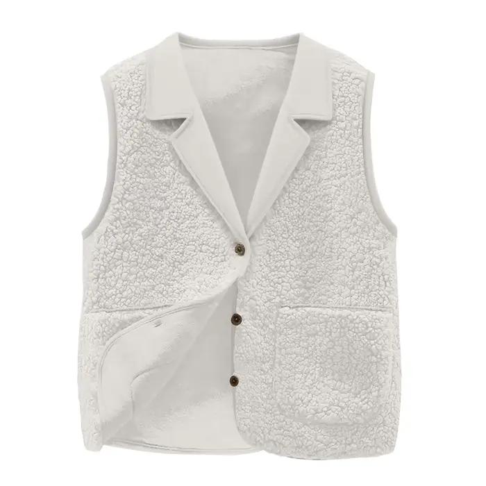Gilet polaire Sherpa pour femmes