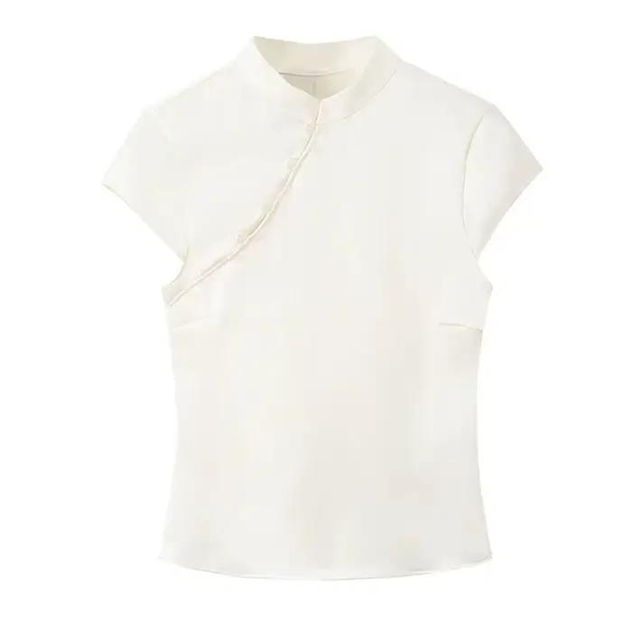 Haut pour femme ZHIO – Nouvelle collection été 2026 – Couleur unie