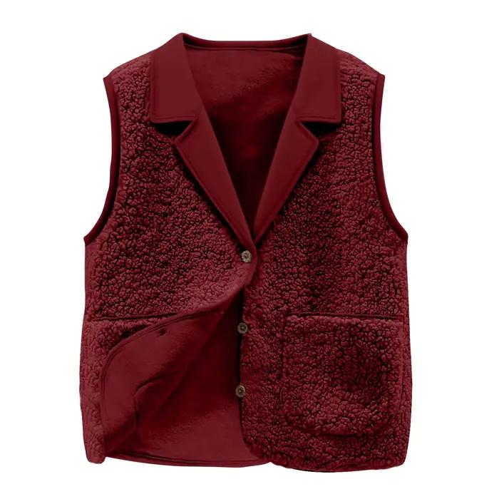 Gilet polaire Sherpa pour femmes